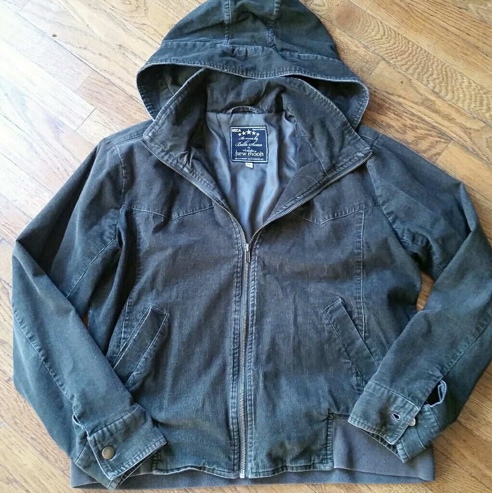 "Twilight" Bella Swan green cordaroy jacket